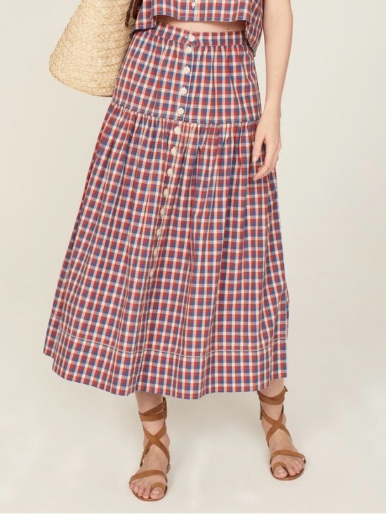 THE GREAT. Dresses & Skirts - THE GREAT Boating Skirt XL